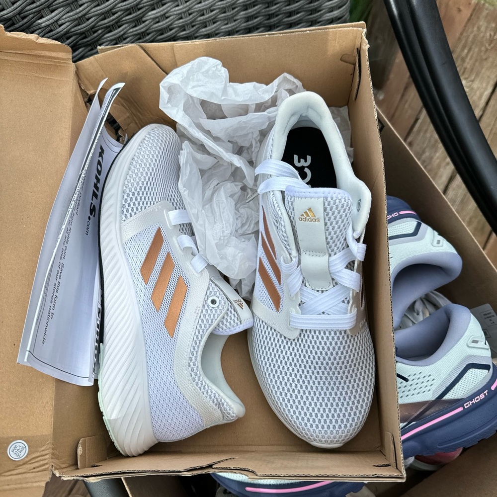 Adidas athletic shoe